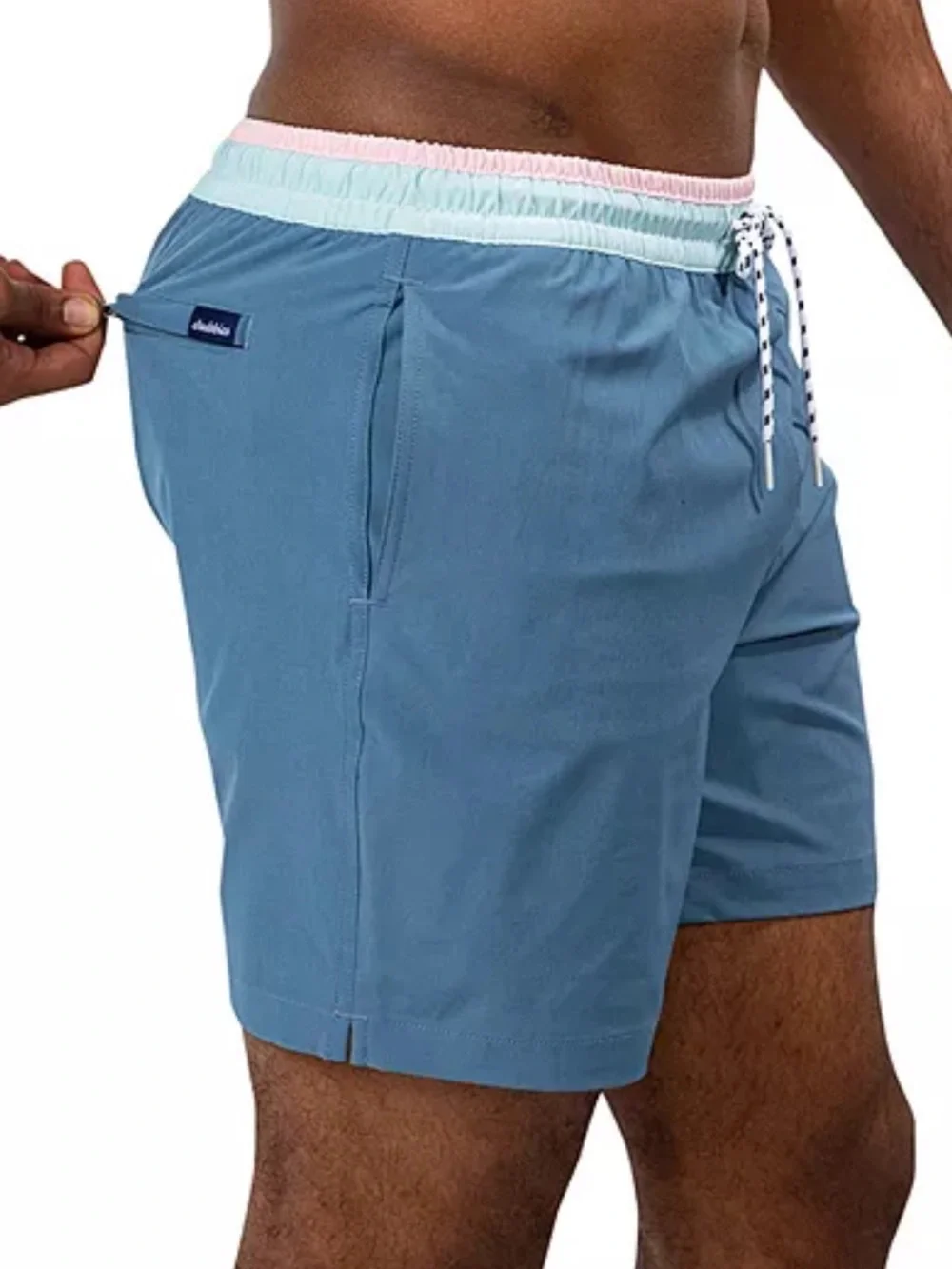 Chubbies 5.5” Gravel Roads Swim Trunks Boxer Liner Blue Size Small